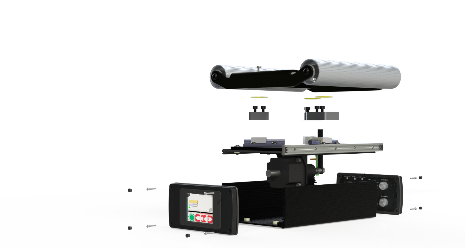 Simple design with off-shelf components for reliable operation