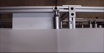 Animation showing the normal entry rule.