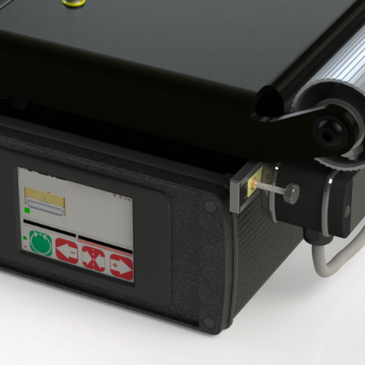 Fully integrated web guiding system with the operator interface