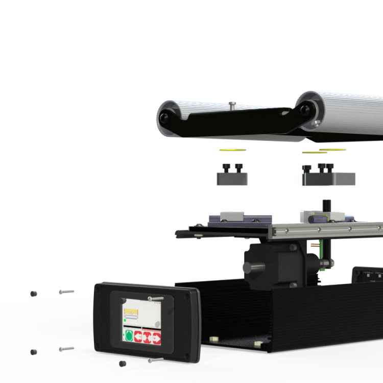 Simple design with off-shelf components for reliable operation