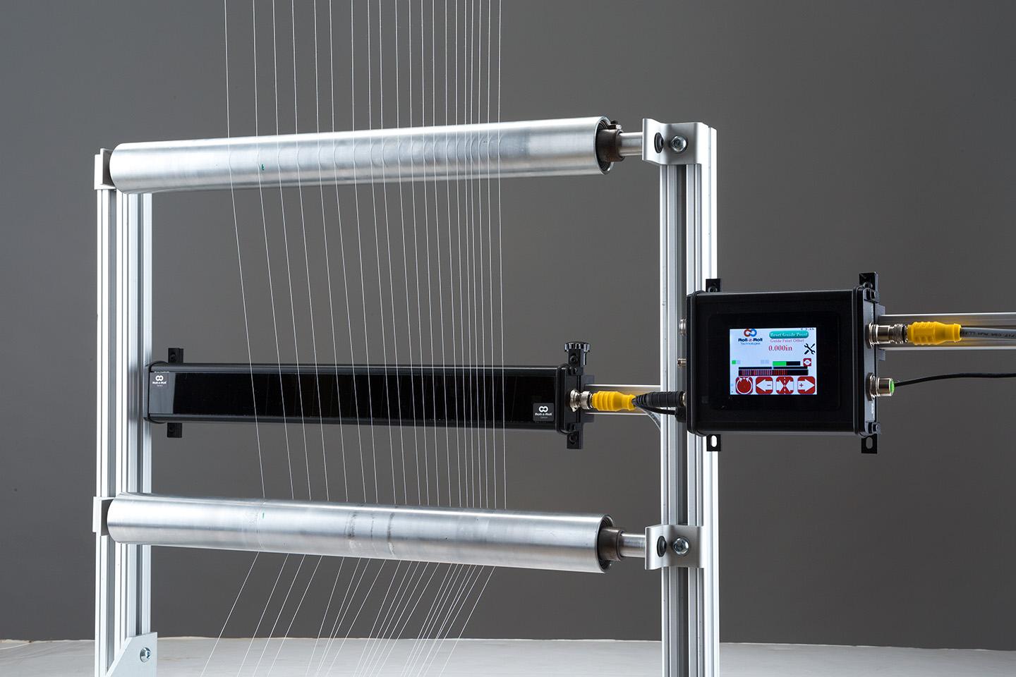 Thread counting with ODC 384 sensor. Even really small threads can be detected and counted.